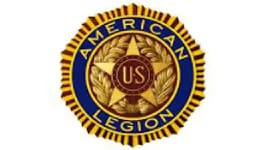 A picture of the american legion logo.